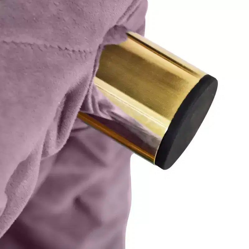 Pouf moderno a cubo da 45 cm con rivestimento in velluto, piccolo sgabello da trucco con struttura in legno, pouf per soggiorno, camera da letto, ingresso