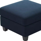 25 Pouf contenitore in velluto