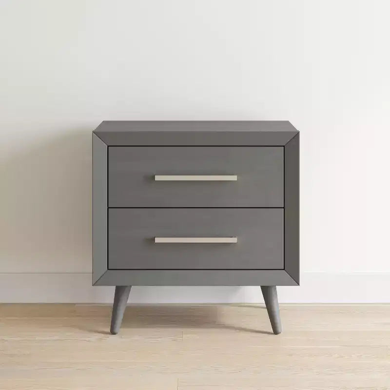 Comodino Child Craft Cranbrook a 2 cassetti per cameretta o stanza da letto, cassetti grandi, realizzato in robusto legno di pino, finitura atossica e sicura per i bambini