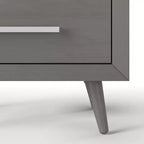 Comodino Child Craft Cranbrook a 2 cassetti per cameretta o stanza da letto, cassetti grandi, realizzato in robusto legno di pino, finitura atossica e sicura per i bambini