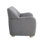 Divanetto Jade in Bouclé Grigio