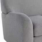 Divanetto Jade in Bouclé Grigio