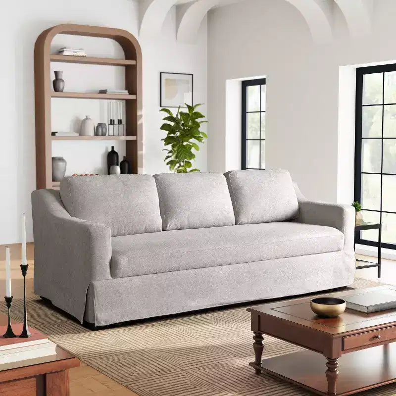 Hans Divano Letto Estraibile Biancheria da Letto: Queen Size, Divano Convertibile con Materasso a Molle Interne