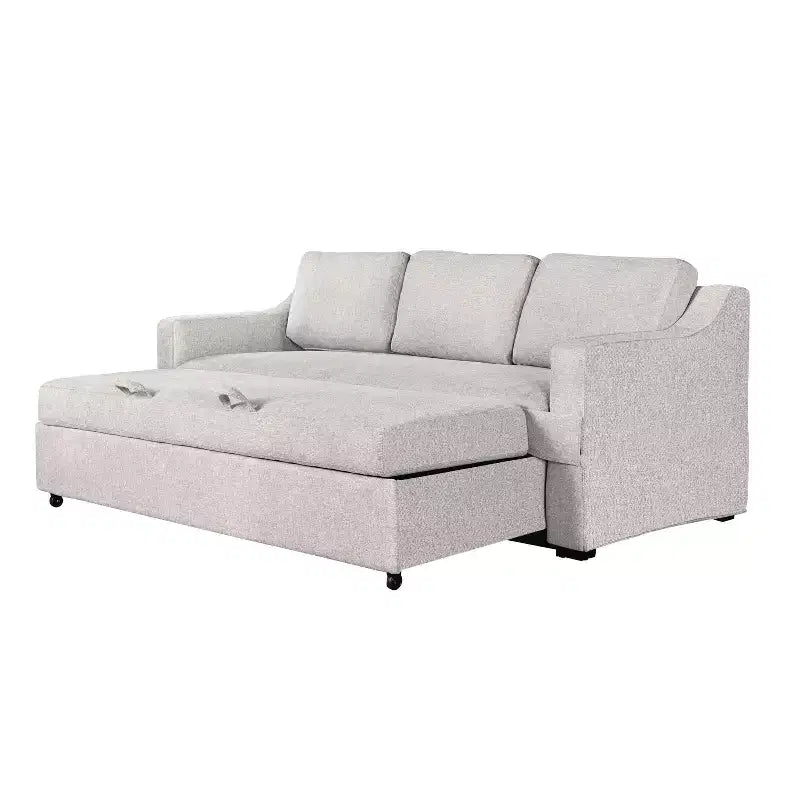Hans Divano Letto Estraibile Biancheria da Letto: Queen Size, Divano Convertibile con Materasso a Molle Interne