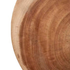 Tavolino Orinda con piano in legno 22.44" Orientale: Nessun assemblaggio richiesto, Legno di mango, Struttura in rattan