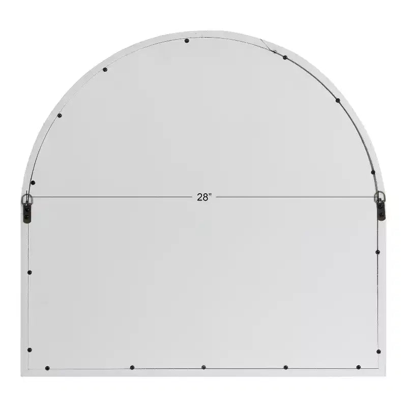 Specchio Boldmere a Finestra con Arco Ampio