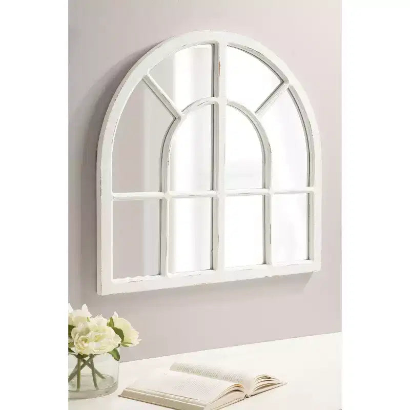 Specchio Boldmere a Finestra con Arco Ampio