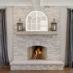 Specchio Boldmere a Finestra con Arco Ampio
