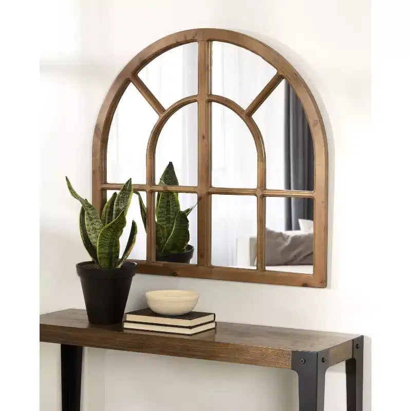 Specchio Boldmere a Finestra con Arco Ampio