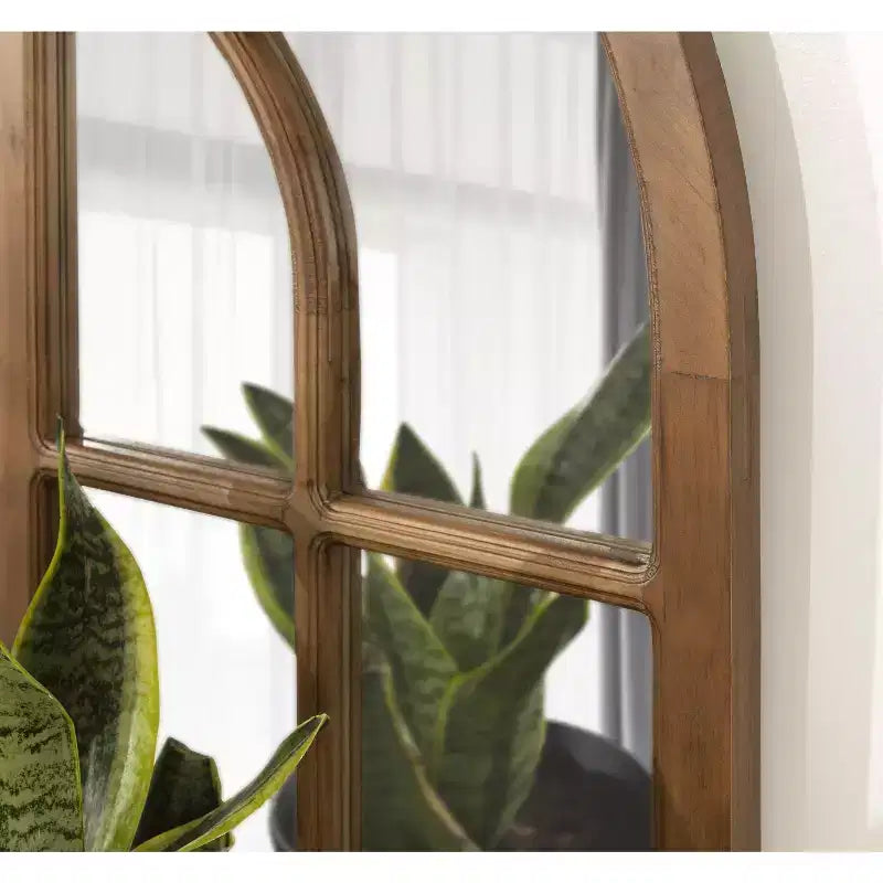 Specchio Boldmere a Finestra con Arco Ampio