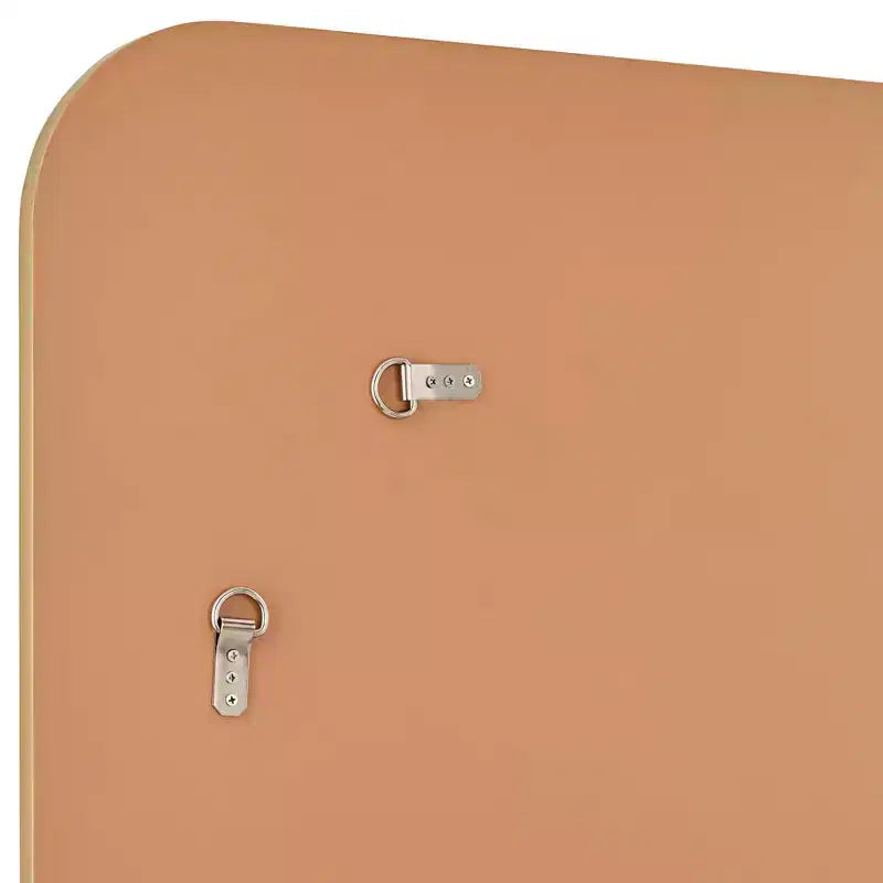 Specchio da parete rettangolare Devonshire con cornice dorata in vetro smussato, moderno, 71 cm di larghezza, per bagno, camera da letto, soggiorno