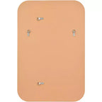 Specchio da parete rettangolare Devonshire con cornice dorata in vetro smussato, moderno, 71 cm di larghezza, per bagno, camera da letto, soggiorno
