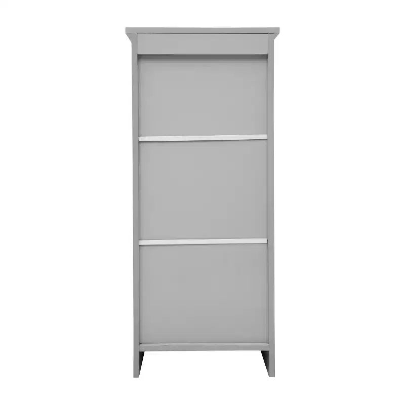 Mobiletto portaoggetti da bagno Vega con anta a chiusura magnetica, ripiano regolabile interno e ripiano superiore aperto