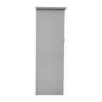 Mobiletto portaoggetti da bagno Vega con anta a chiusura magnetica, ripiano regolabile interno e ripiano superiore aperto