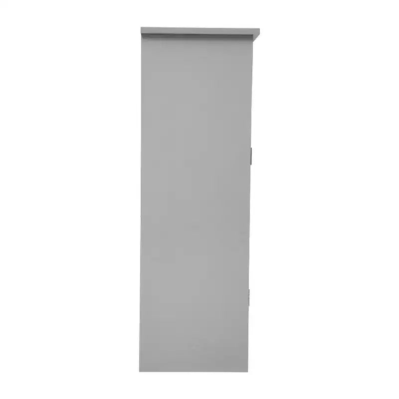 Mobiletto portaoggetti da bagno Vega con anta a chiusura magnetica, ripiano regolabile interno e ripiano superiore aperto