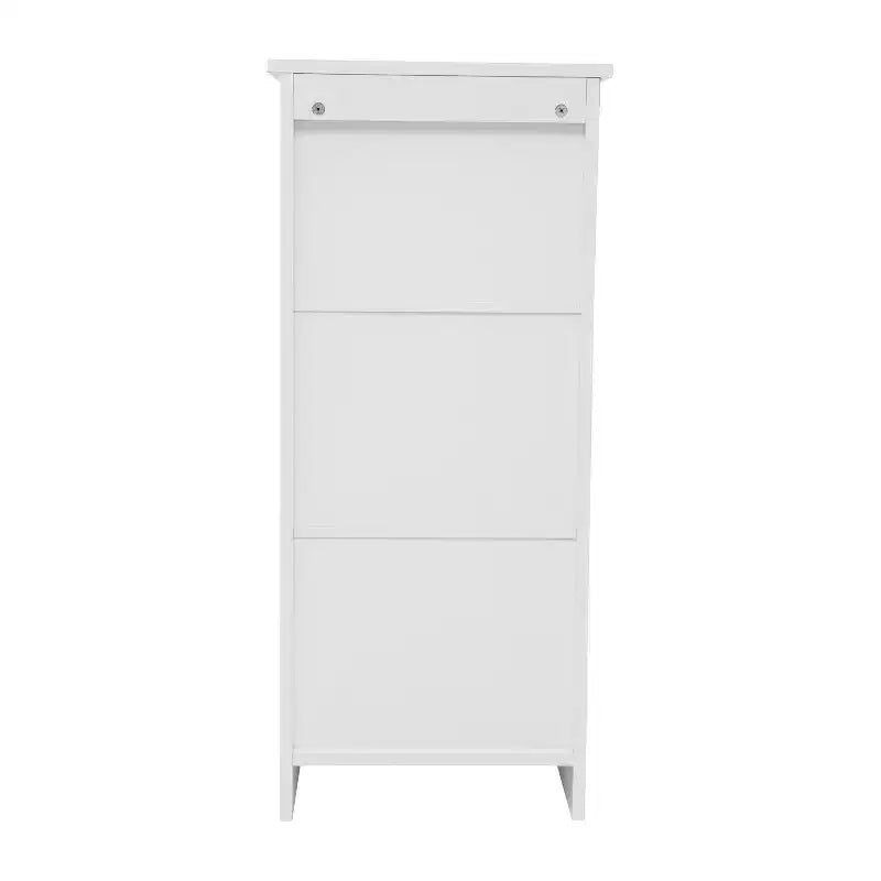 Mobiletto portaoggetti da bagno Vega con anta a chiusura magnetica, ripiano regolabile interno e ripiano superiore aperto