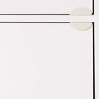 Mobiletto multiuso Hodedah a 3 ante in legno composito resistente, per cucina, ufficio, camera dei bambini e altre soluzioni di organizzazione domestica