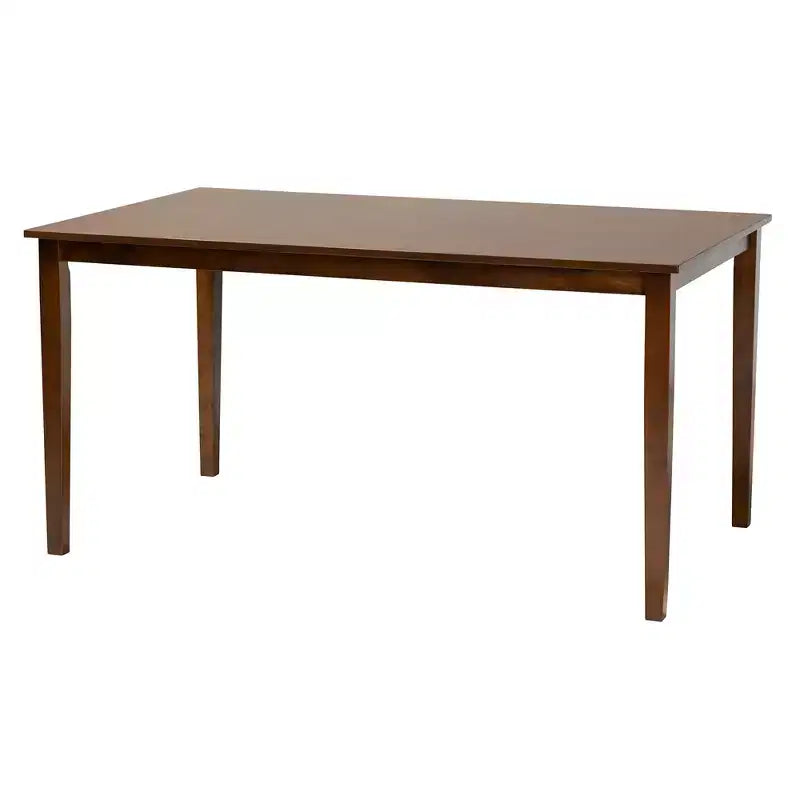 Set da pranzo moderno Genesis Baxton Studio in tessuto e legno