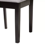 Set da pranzo moderno Genesis Baxton Studio in tessuto e legno