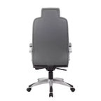 Boss Office Products Poltrona direzionale con braccioli a cerniera