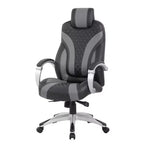 Boss Office Products Poltrona direzionale con braccioli a cerniera