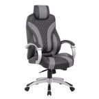 Boss Office Products Poltrona direzionale con braccioli a cerniera