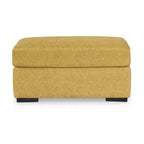 Pouf moderno Keerwick, Giallo girasole