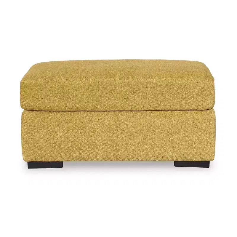 Pouf moderno Keerwick, Giallo girasole