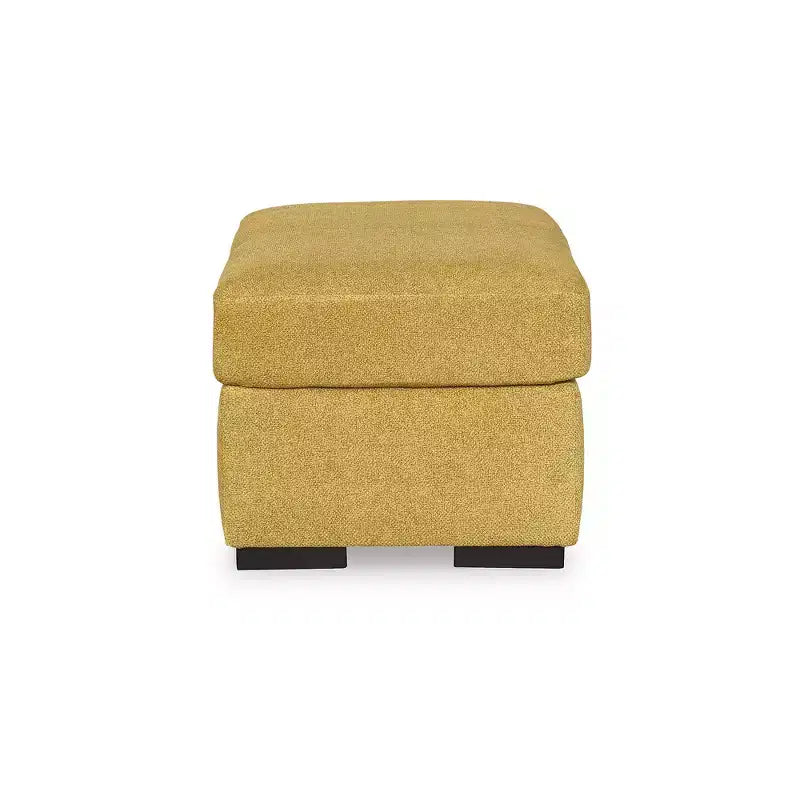Pouf moderno Keerwick, Giallo girasole