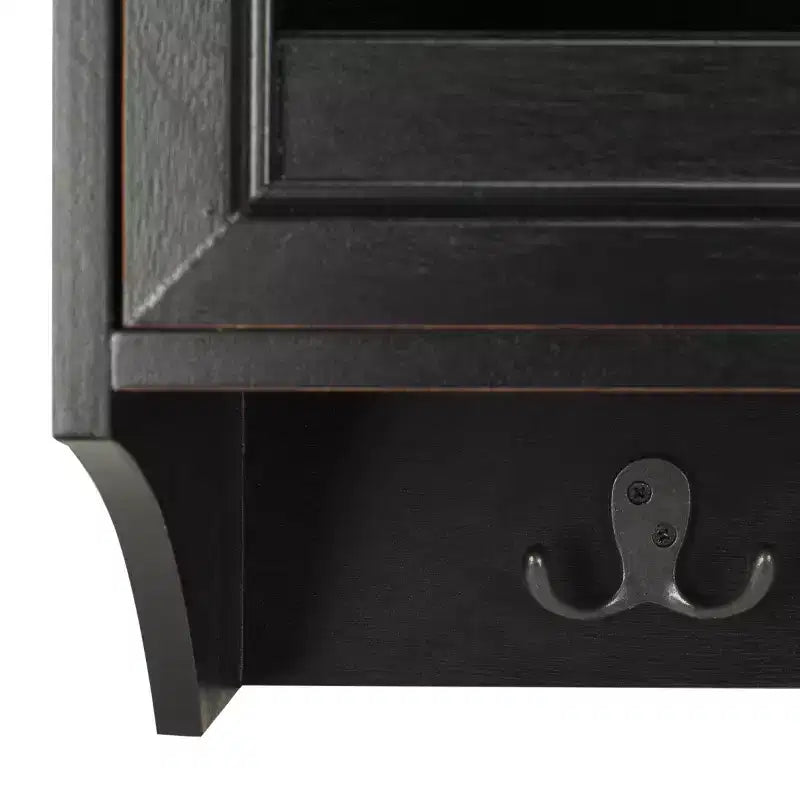Scaffale da parete Leon con 3 cassetti